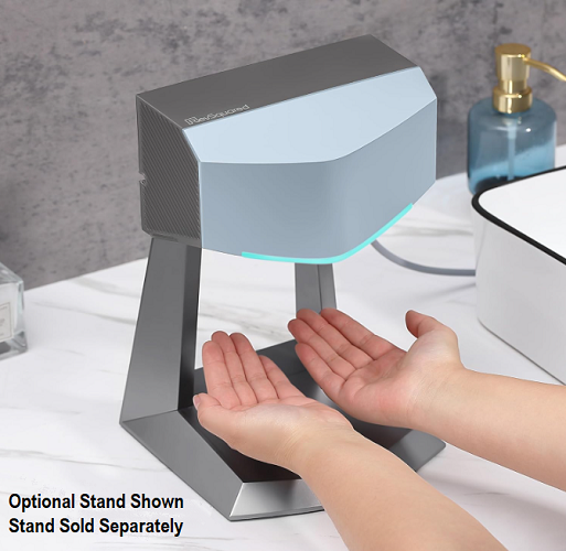 RevSquared HD350 HOME & COMMERCIAL HAND DRYER - GLACIER BLUE ABS Cover Automatic Surface-Mounted, High-Speed Hand Dryer