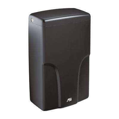 ASI 0196-2-41 TURBO-Pro™, 208-240V HIGH-SPEED ADA HAND DRYER - BLACK-Our Hand Dryer Manufacturers-ASI (American Specialties, Inc.)-Allied Hand Dryer