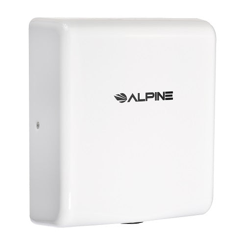 ALPINE 405-10-WHI WILLOW ADA Compliant White Stainless Steel High-Speed Hand Dryer-Our Hand Dryer Manufacturers-Alpine Industries-Allied Hand Dryer