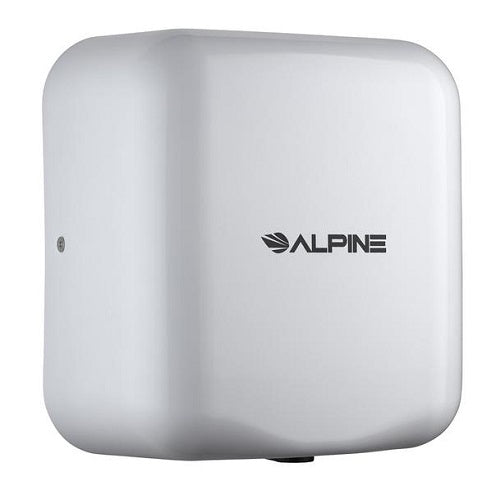 ALPINE 400-10-WHI HEMLOCK Stainless Steel White High-Speed Hand Dryer-Our Hand Dryer Manufacturers-Alpine Industries-110/120 Volt-Allied Hand Dryer
