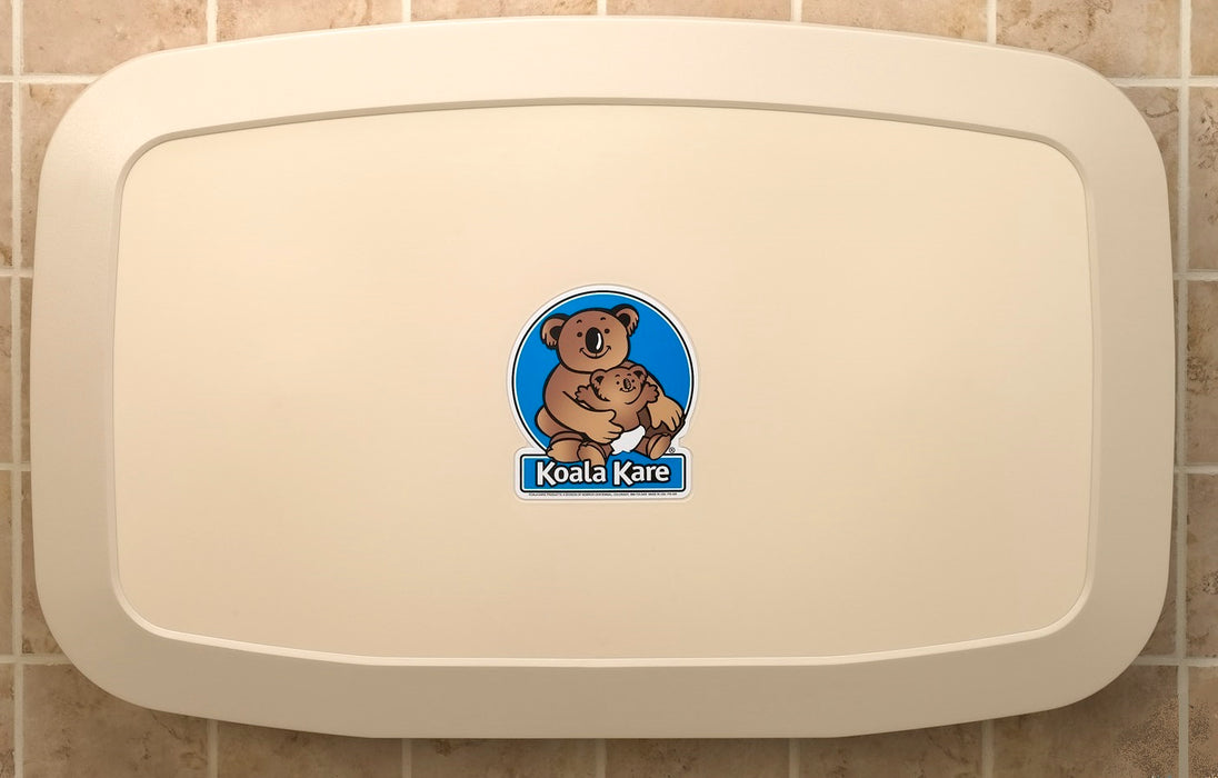 Koala Kare® KB200-00 - Surface Horizontal Cream Baby Changing Station