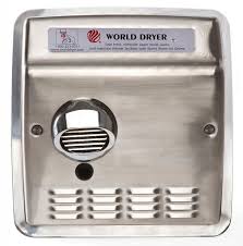 WORLD DXRA54-Q973 (208V-240V) METAL FAN SCROLL, BLOWER, SQUIRREL CAGE (Part# 101i, Replaces Plastic Part# 101P)-Hand Dryer Parts-World Dryer-Allied Hand Dryer