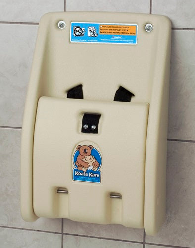 Koala Kare® KB102-00 Surface-Mounted Folding Cream Child Protection Seat