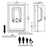Saniflow® KT009CS Recessed Kit for the MACHFLOW® M09 Hand Dryer Series (HAND DRYER NOT INCLUDED)-Our Hand Dryer Manufacturers-Saniflow-Allied Hand Dryer