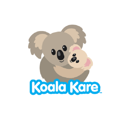 Koala Kare® KB208-01 - Oval Surface Horizontal Grey Baby Changing Station