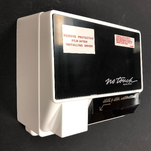 NT126-005, WORLD No Touch (110V/120V) White Automatic Hand Dryer-Our Hand Dryer Manufacturers-World Dryer-110/120 volt hard wired-Allied Hand Dryer