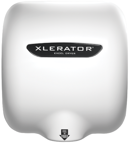 <strong>CLICK HERE FOR PARTS</strong> for the High-Voltage XL-WV XLERATOR Excel Dryer Automatic White Epoxy on Zinc Alloy (208V-277V)-Hand Dryer Parts-Excel-Allied Hand Dryer