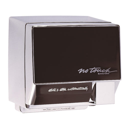 <strong>CLICK HERE FOR PARTS</strong> for the NT126-004 WORLD No-Touch (110V/120V) Chrome Automatic Hand Dryer-Hand Dryer Parts-World Dryer-Allied Hand Dryer