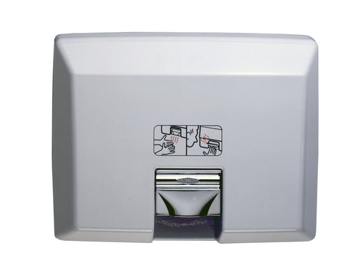 Bobrick AirCraft B-750 Recessed Automatic Hand Dryer-Our Hand Dryer Manufacturers-Bobrick-120v-Allied Hand Dryer