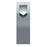 BACK PANEL (TALL Length) for DYSON® Airblade™ V Series (AB12 & HU02) - Brushed Stainless Steel (SKU# 964691-02)