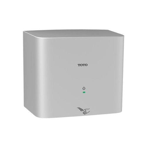 Toto Hand Dryer - HDR130#SV, TOTO Clean Dry Aluminum Compact Automatic High Speed-Our Hand Dryer Manufacturers-Toto Hand Dryers-Allied Hand Dryer