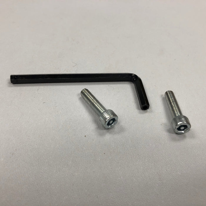 WORLD VERDEdri Q-973A (First Generation) SECURITY COVER BOLT ALLEN WRENCH with COVER BOLTS (Set of 2 Bolts) COMBO (Part # 46-040221K)