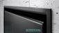 Saniflow® KT0016HCSB BabyMedi® Recess Kit for Use With BabyMedi® Changing Station - Matte Black Stainless Steel