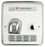 WORLD DRYER® RA5-974 Model A Series Hand Dryer - Cast-Iron White Porcelain Push Button Recessed