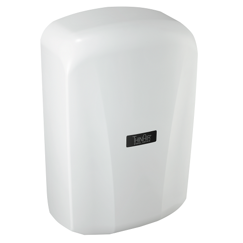 TA-ABS, Thin Air Xlerator Excel Dryer White Surface Mounted ADA-Complaint-Our Hand Dryer Manufacturers-Excel-110-120 Volt-Allied Hand Dryer