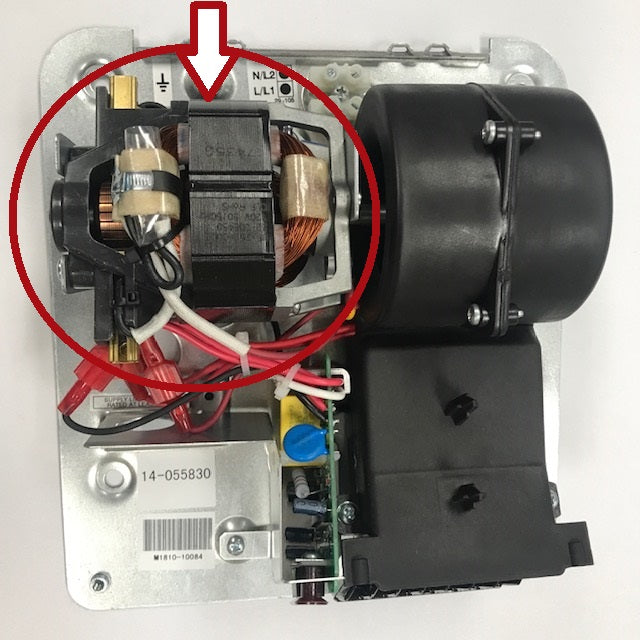 ASI 0160 PROFILE COMPACT (110V-240V) Automatic, ADA-Compliant Model MOTOR (Single Shaft Type) Part# 32-056450K-Hand Dryer Parts-ASI (American Specialties, Inc.)-Allied Hand Dryer