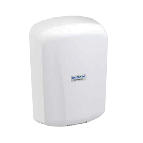 EHD-701-PW, Sloan Optima Air White Surface Mounted ADA-Complaint Hand Dryer-Our Hand Dryer Manufacturers-Sloan-EHD-701-PW - 110-120 Volt-Allied Hand Dryer
