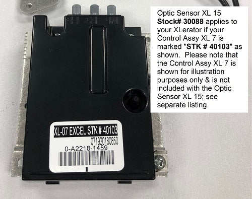 Excel XL-SB-ECO XLERATOReco REPLACEMENT OPTIC SENSOR (Part Ref. XL 15 / Stock# 30088)**-Hand Dryer Parts-Excel-Allied Hand Dryer