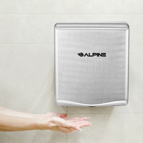 ALPINE 405-10-SSB WILLOW ADA Compliant Stainless Steel High-Speed Hand Dryer-Our Hand Dryer Manufacturers-Alpine Industries-Allied Hand Dryer