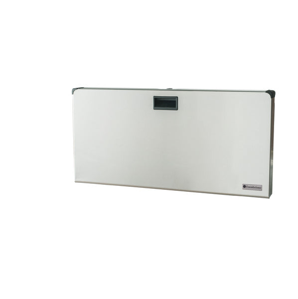 Foundations Model 5410339 Surface-Mounted, Horizontal-Folding Stainless Clad (Frameless) Baby Changing Station-Our Baby Changing Stations Manufacturers-Foundations-Allied Hand Dryer