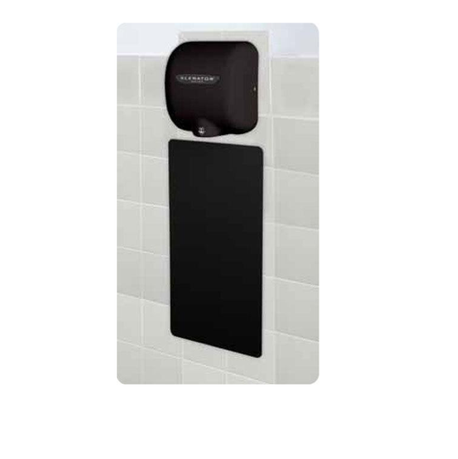89B, Excel XLERATOR Wall Guard Black (Set of 2)-Our Hand Dryer Manufacturers-Excel-Allied Hand Dryer