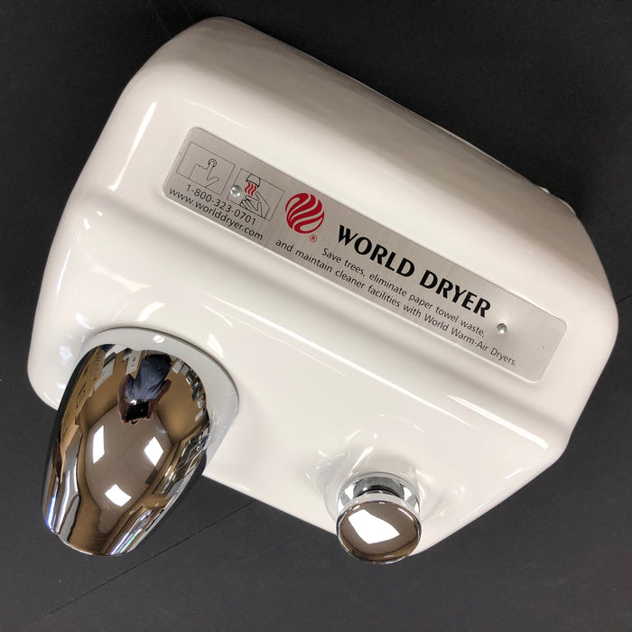WORLD A52-974 (115V - 15 Amp) COVER COMPLETE ASSEMBLY (Part# 70A5-974AK)-Hand Dryer Parts-World Dryer-Allied Hand Dryer