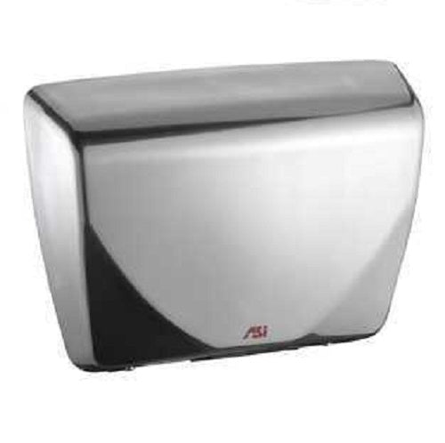 ASI 0185-93 Profile™ 110V-240V Dryer - Satin Stainless Steel Cover Automatic Surface-Mounted ADA-Compliant Hand Dryer-Our Hand Dryer Manufacturers-ASI (American Specialties, Inc.)-Satin Stainless Steel (93)-Allied Hand Dryer