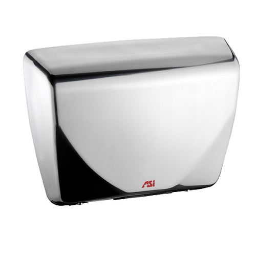 ASI 0185 Profile™ Universal Voltage Steel Cover Surface-Mounted ADA-Compliant Hand Dryer-Our Hand Dryer Manufacturers-ASI (American Specialties, Inc.)-Bright Stainless Steel (92)-Allied Hand Dryer