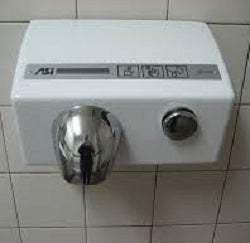 ASI TRADITIONAL Series Push-Button Model (110V/120V) CIRCUIT BOARD/MICRO SWITCH TIMER ASSY (Part# 055625)-Hand Dryer Parts-ASI (American Specialties, Inc.)-Allied Hand Dryer