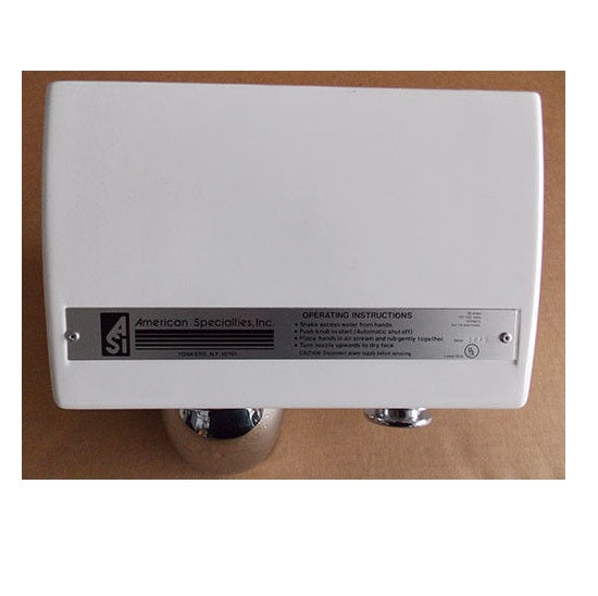 ASI 0110 TRADITIONAL Series Push-Button Model (110V/120V) PUSH BUTTON ASSEMBLY (Part# 055005)-Hand Dryer Parts-ASI (American Specialties, Inc.)-Allied Hand Dryer