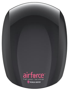 <strong>CLICK HERE FOR PARTS</strong> for the J-162 AIRFORCE World Dryer Automatic Black Epoxy on Aluminum (110V/120V)-Hand Dryer Parts-World-Allied Hand Dryer