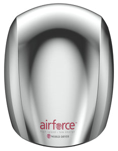 <strong>CLICK HERE FOR PARTS</strong> for the J-972 AIRFORCE World Dryer Automatic Polished (Bright) Stainless Steel (110V/120V)-Hand Dryer Parts-World-Allied Hand Dryer