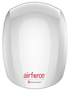 <strong>CLICK HERE FOR PARTS</strong> for the J-974 AIRFORCE World Dryer Automatic White Epoxy on Aluminum (110V/120V)-Hand Dryer Parts-World-Allied Hand Dryer