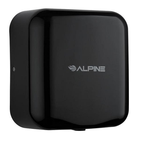 ALPINE 400-10-BLA HEMLOCK Stainless Steel Black High-Speed Hand Dryer-Our Hand Dryer Manufacturers-Alpine Industries-110/120 Volt-Allied Hand Dryer