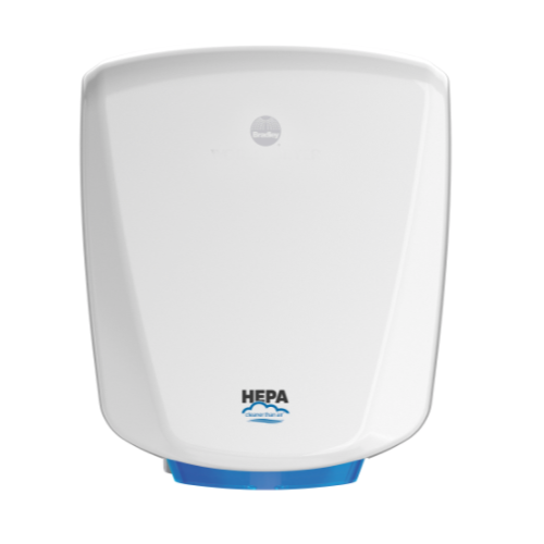 Bradley® 2923-28W Aerix+® High Speed Hand Dryer - White Epoxy on Aluminum Automatic Universal Voltage Surface-Mounted ADA Compliant