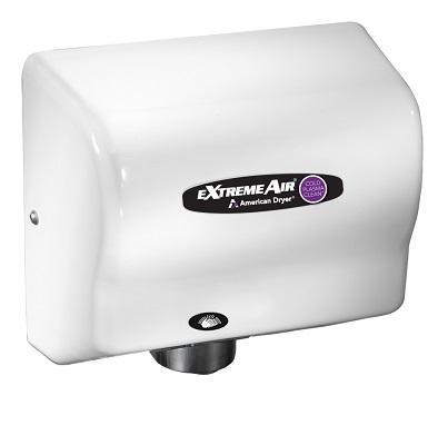 CPC9, American Dryer eXtremeAir - White ABS - Universal Voltage - Cold Plasma-Our Hand Dryer Manufacturers-American Dryer-Allied Hand Dryer