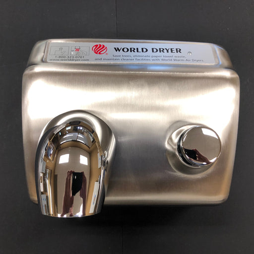 WORLD DA54-973 (208V-240V) COVER ASSEMBLY COMPLETE (Part# 72DA5-973K)-Hand Dryer Parts-World Dryer-Allied Hand Dryer