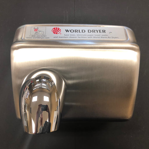 WORLD DXA57-973 (277V) COVER ASSEMBLY COMPLETE (Part# 72DXA5-973K)-Hand Dryer Parts-World Dryer-Allied Hand Dryer