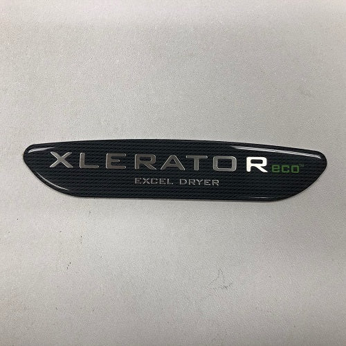 Excel XL-SB-ECO XLerator REPLACEMENT XLERATOReco NAMEPLATE (Part Ref. XL 2 / Stock# 61.05)-Hand Dryer Parts-Excel-Allied Hand Dryer