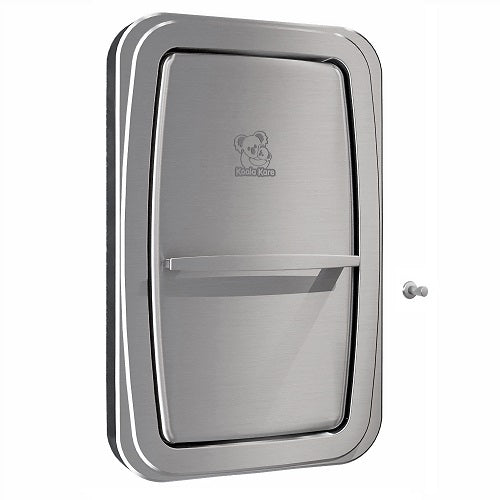 Koala Kare® KB311-SSWM - Wall Mounted Vertical Stainless Steel Baby Changing Station (Newest Generation)