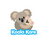 Koala Kare® KB208-12 - Oval Surface Horizontal Grey Granite Baby Changing Station