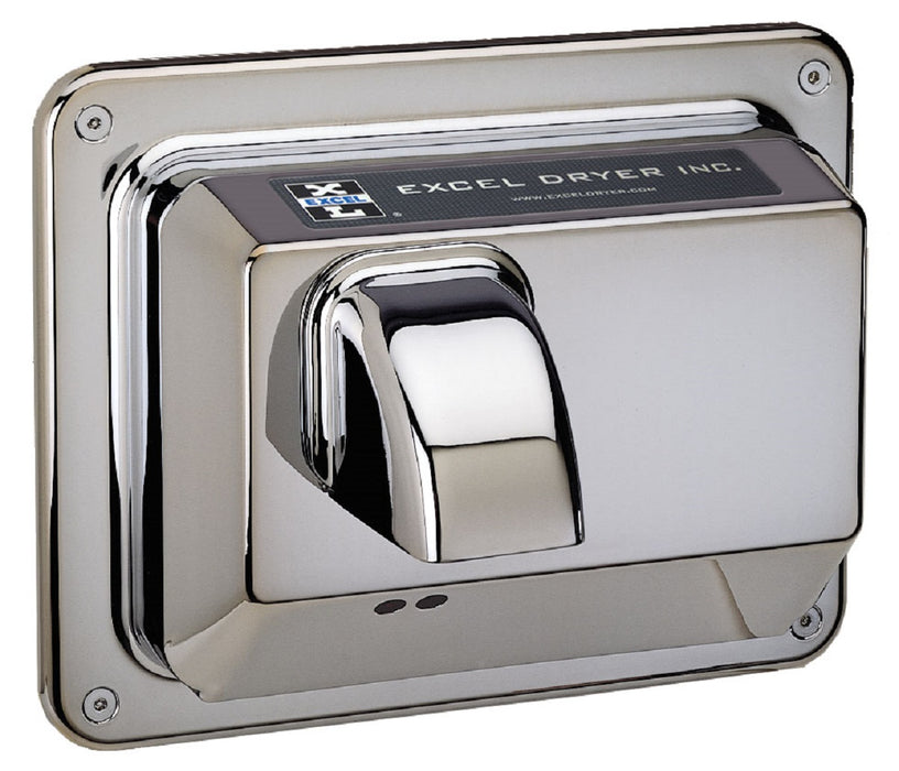 R76-IC, Excel Dryer Hands-Off Recessed Chrome Hand Dryer-Our Hand Dryer Manufacturers-Excel-110/120 Volt-Allied Hand Dryer