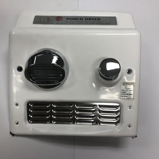WORLD RA57-Q974 (277V) COVER ASSEMBLY COMPLETE (Part# 703A)-Hand Dryer Parts-World Dryer-Allied Hand Dryer