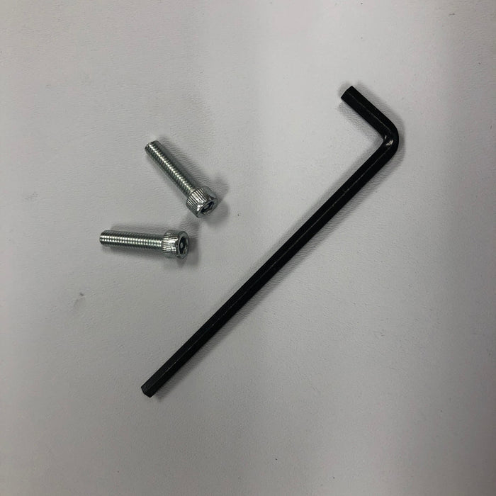 WORLD SLIMdri L-162 COVER BOLTS (Set of 2) with SECURITY ALLEN WRENCH COMBO (Part# 46-10137K)-Hand Dryer Parts-World Dryer-Allied Hand Dryer