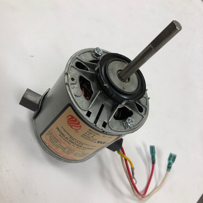 WORLD SLIMdri L-973 MOTOR ASSEMBLY COMPLETE with MOTOR BRUSHES (Part# 32-120AK)-Hand Dryer Parts-World Dryer-Allied Hand Dryer