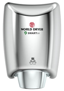 <strong>CLICK HERE FOR PARTS</strong> for the K4-970 SMARTdri World Dryer Automatic Polished Chrome on Aluminum-Hand Dryer Parts-World-Allied Hand Dryer