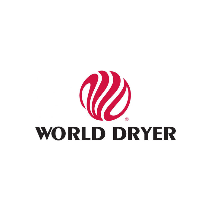 WORLD WA126-001 AirSpeed (110V/120V) REPLACEMENT PUSH-BUTTON SPRING & BUMPER KIT (Part# 1201K1)-Hand Dryer Parts-World Dryer-Allied Hand Dryer