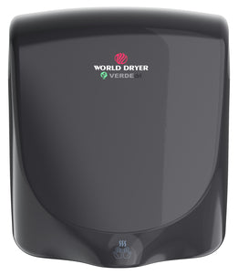 <strong>CLICK HERE FOR PARTS</strong> for the Q-162 VERDEdri World Dryer Automatic Black Epoxy on Aluminum-Hand Dryer Parts-World-Allied Hand Dryer