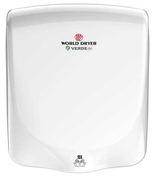 <strong>CLICK HERE FOR PARTS</strong> for the Q-974 VERDEdri World Dryer Automatic White Epoxy on Aluminum-Hand Dryer Parts-World-Allied Hand Dryer