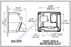 WORLD DRYER® DA54-974 Model A Series Hand Dryer - White Epoxy on Steel Push Button Surface-Mounted (208V-240V)